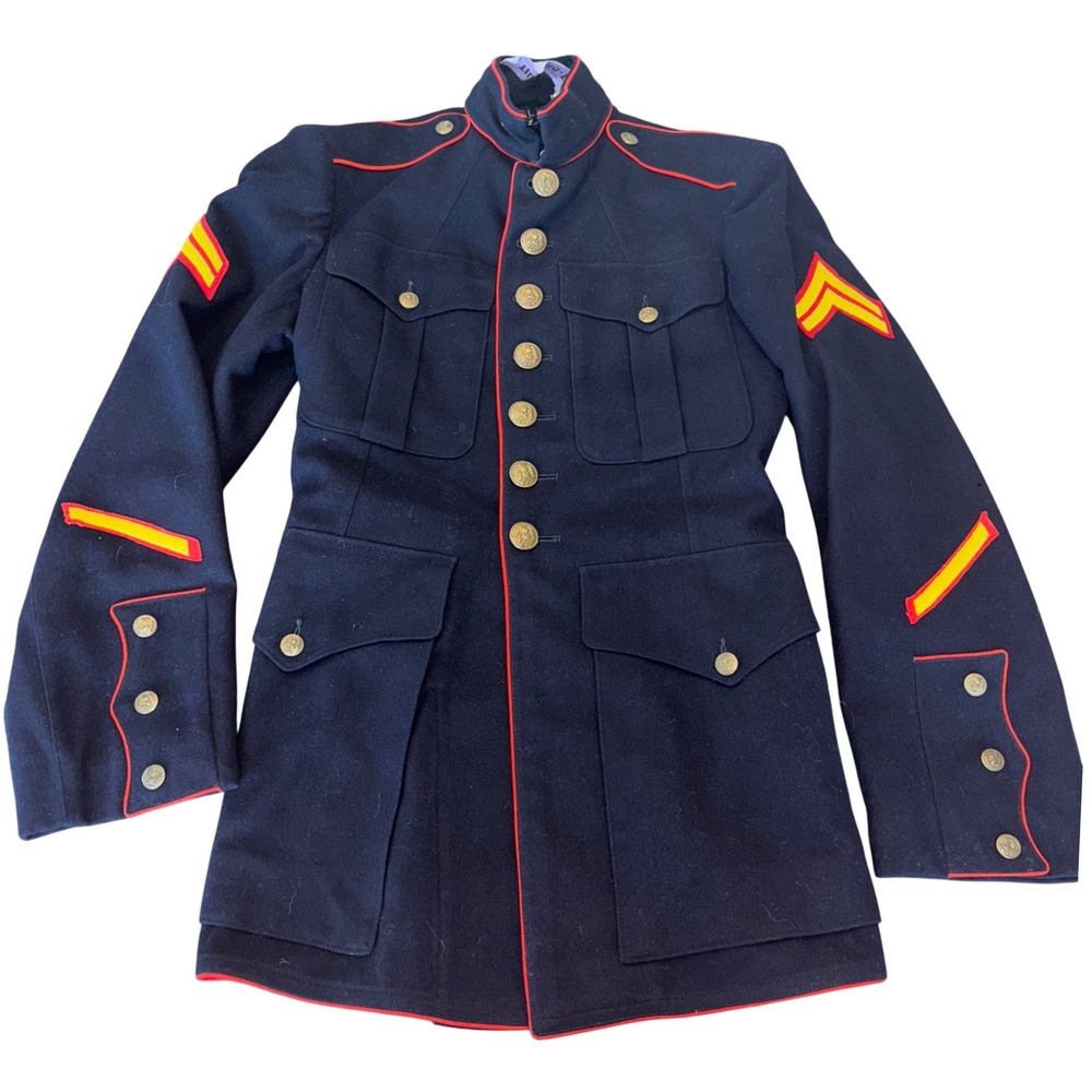 Vintage‎ | US Marine Corps | Small | Dress Blue Uniform | Jacket Only | Wool